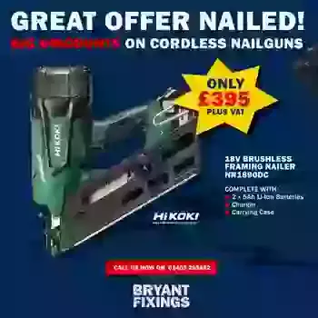 Big Discounts on Cordless Nail Guns